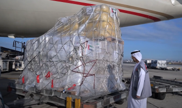 UAE Sends 55 Tons of Aid to Ukraine, Supporting Crisis Relief Efforts